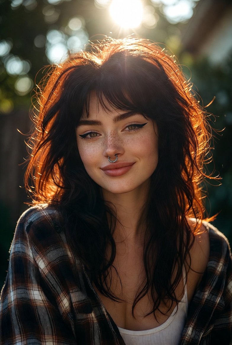 Photorealistic Portrait with Golden Hour Backlighting (Duplicate) 2
