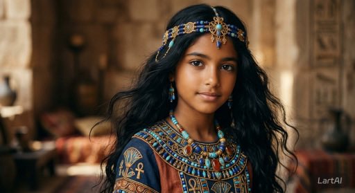 Ancient Egyptian Royal Portrait 1