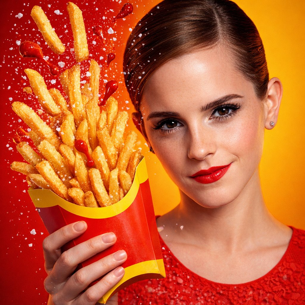 Hyper-Realistic Fast Food Ad Visual 2