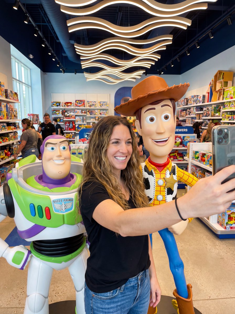 Toy Story Selfie with Identity Lock Prompt 1