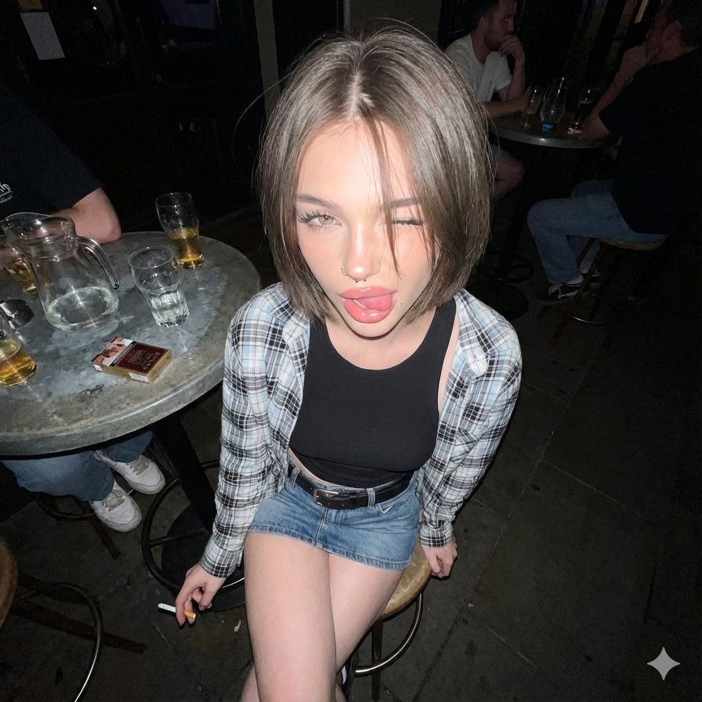 Y2K Grunge Flash Photography Snapshot 1