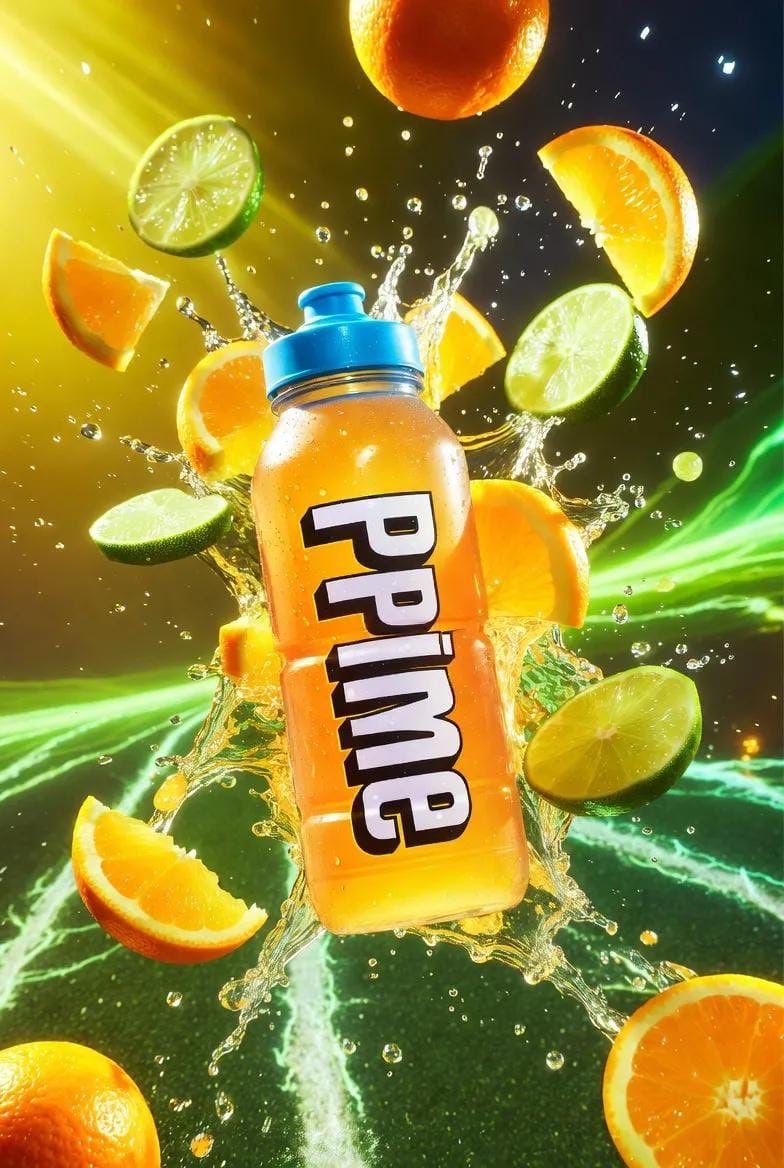 Hyper-Realistic Product Shot with Exploding Citrus and Liquid 4
