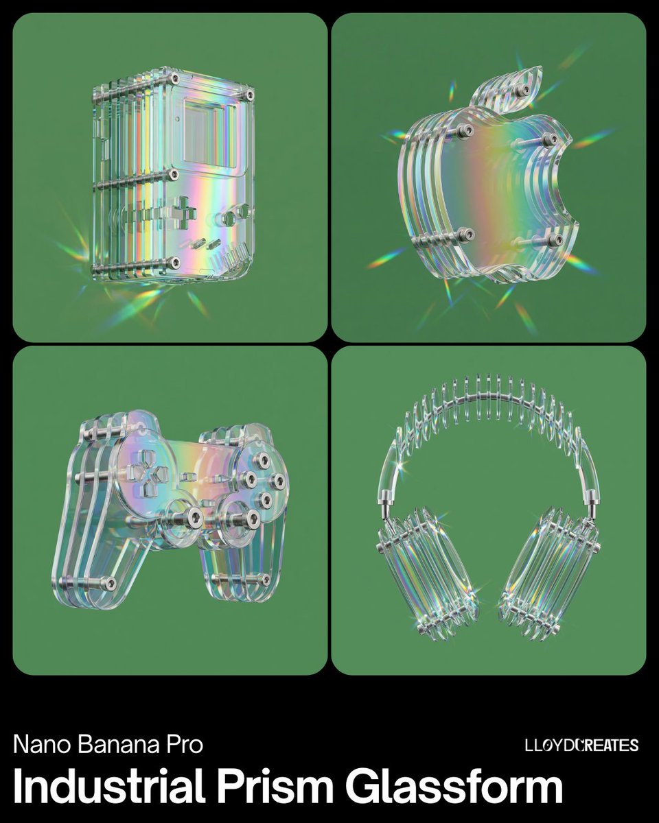 Industrial Prismatic Glassform Product Visual 1