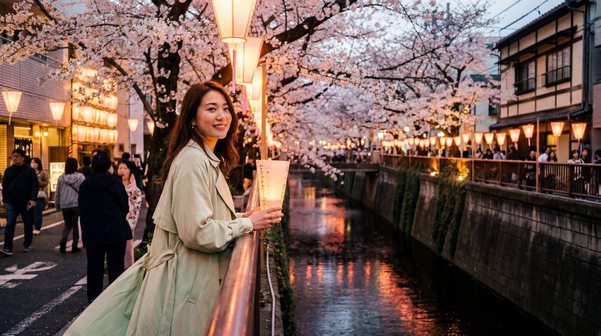 Cherry Blossoms in Nakameguro 3