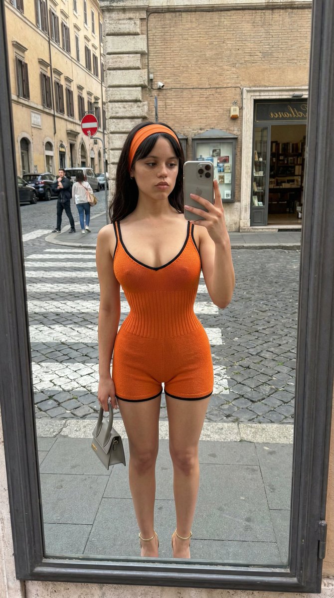 Extreme Hourglass Street Style Mirror Selfie Prompt 3