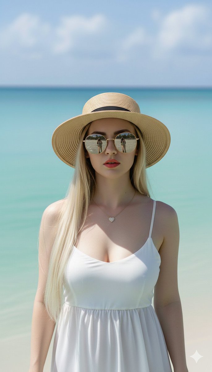 Tropical Beach Portrait 2