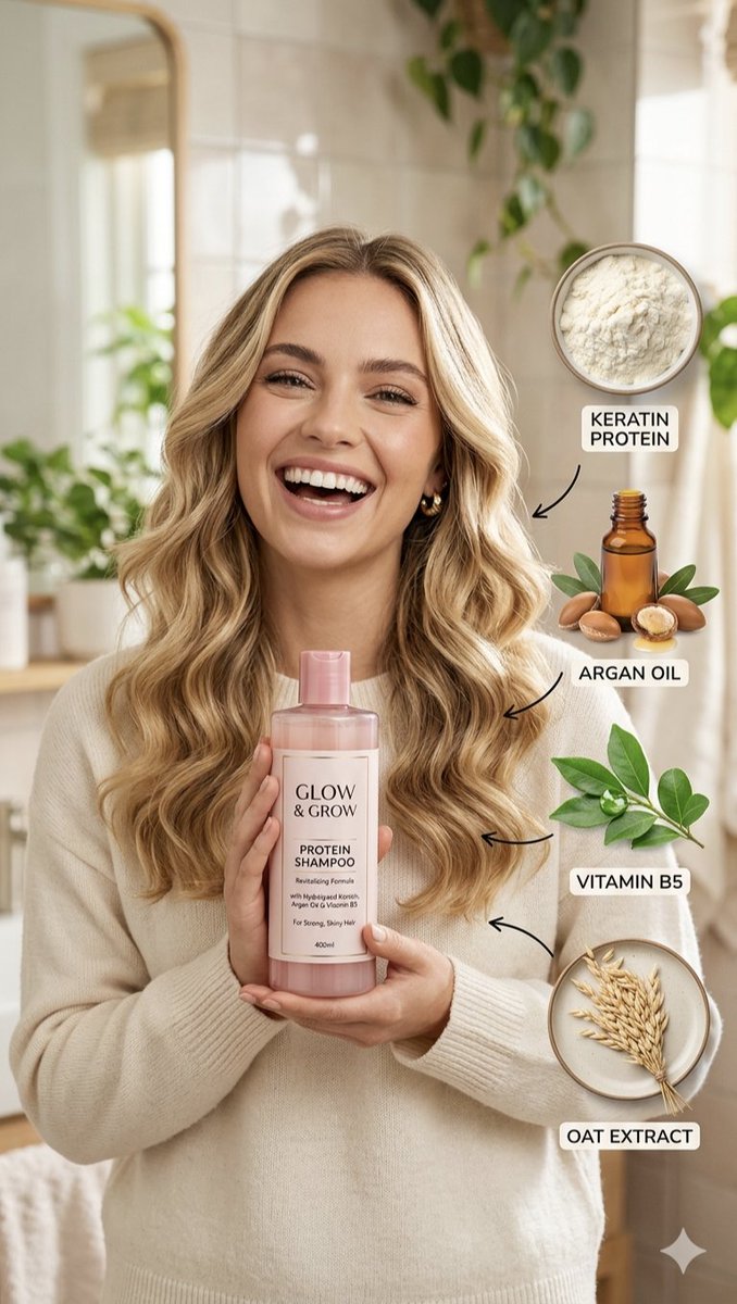 Hair Care Product Infographic 1