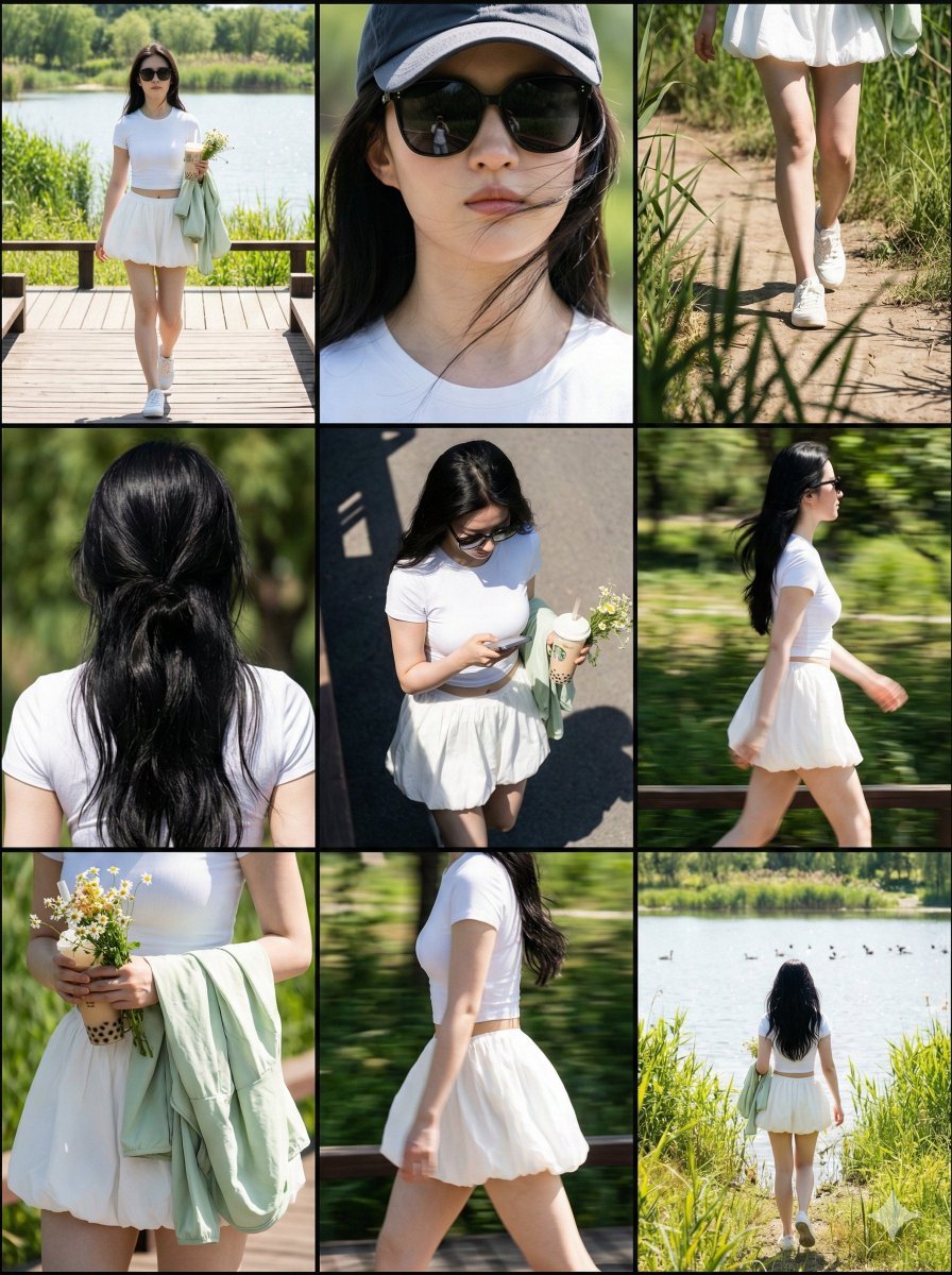 Paparazzi Collage Master Meta-Prompt (9-Grid Street Style) 1