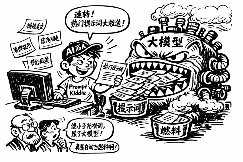 Generating a Satirical Cartoon in Hua Junwu Style 1