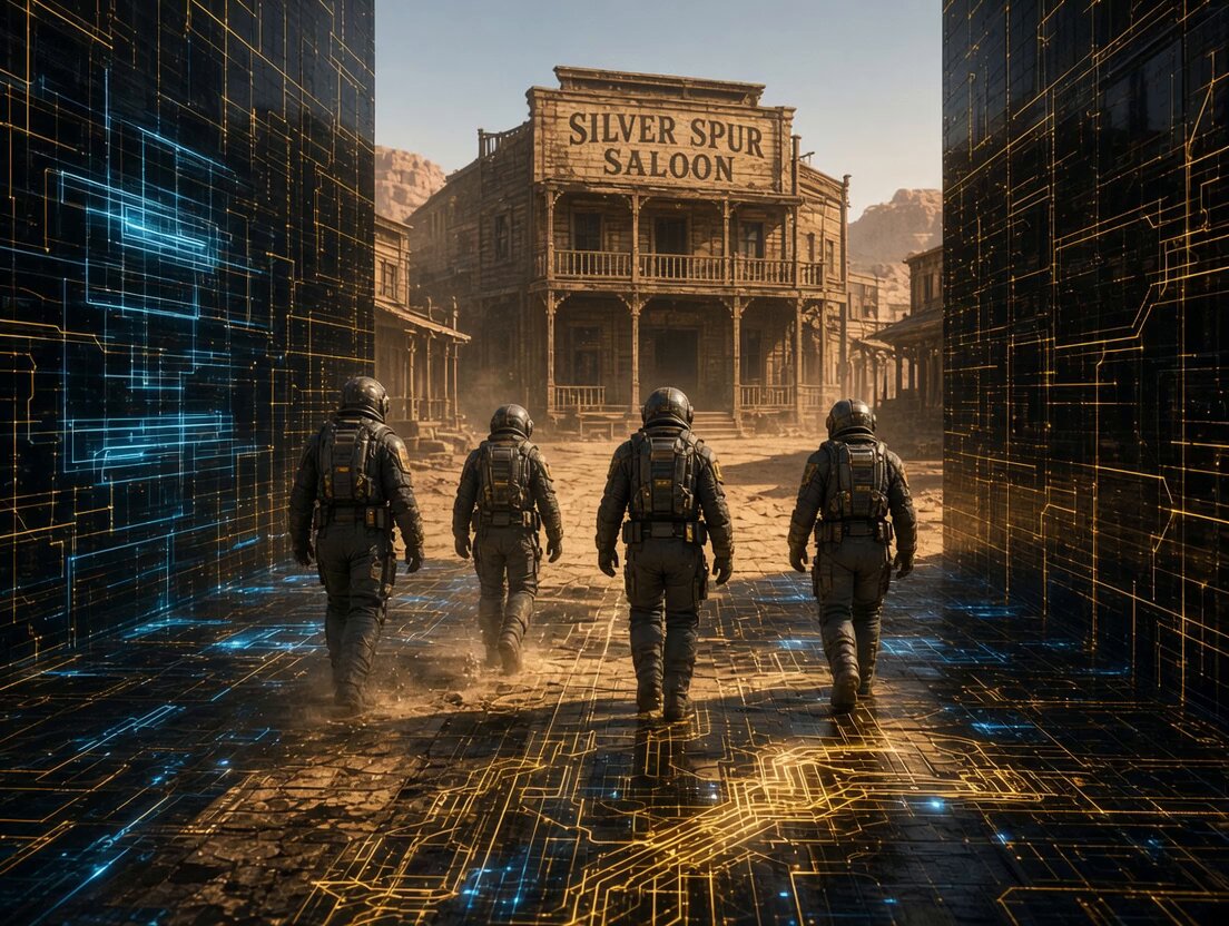 科幻西部 Holodeck 场景转换