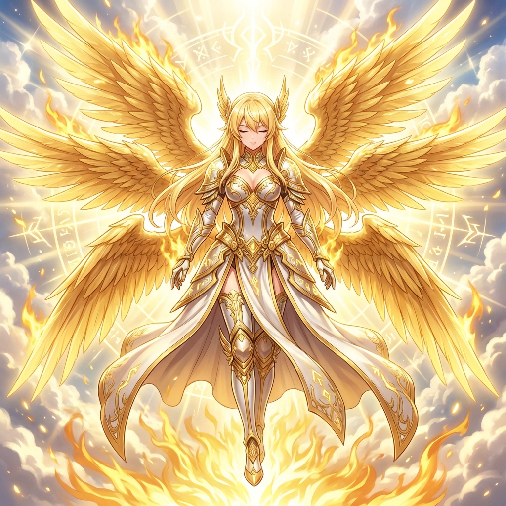 Transforming into a Seraphim (Cherub) 1