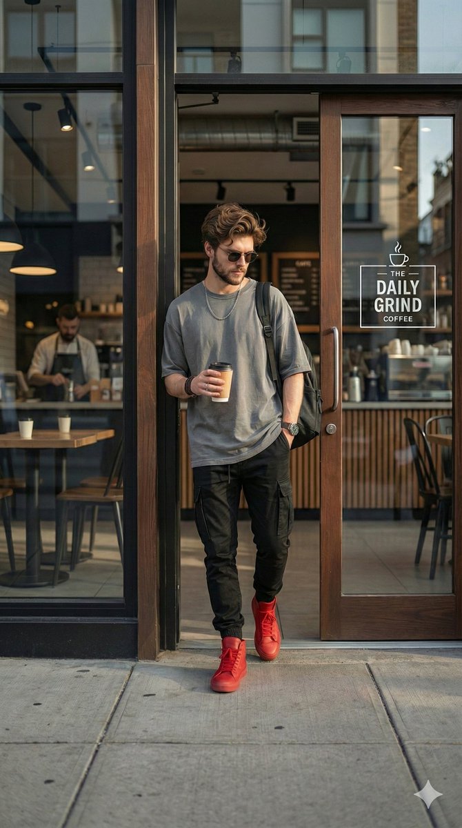 Hyper-realistic Urban Streetwear Portrait 2