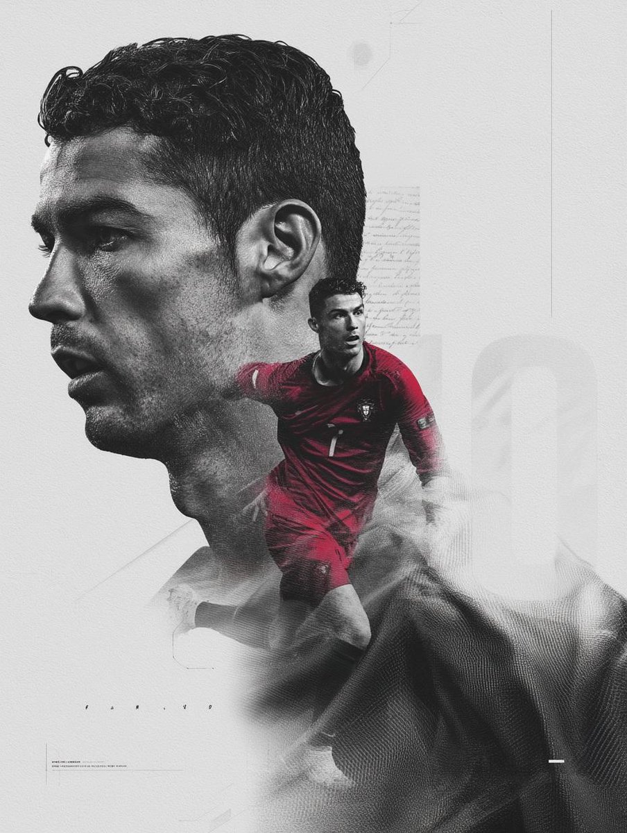 Dramatic Double Exposure Sports Portrait 1