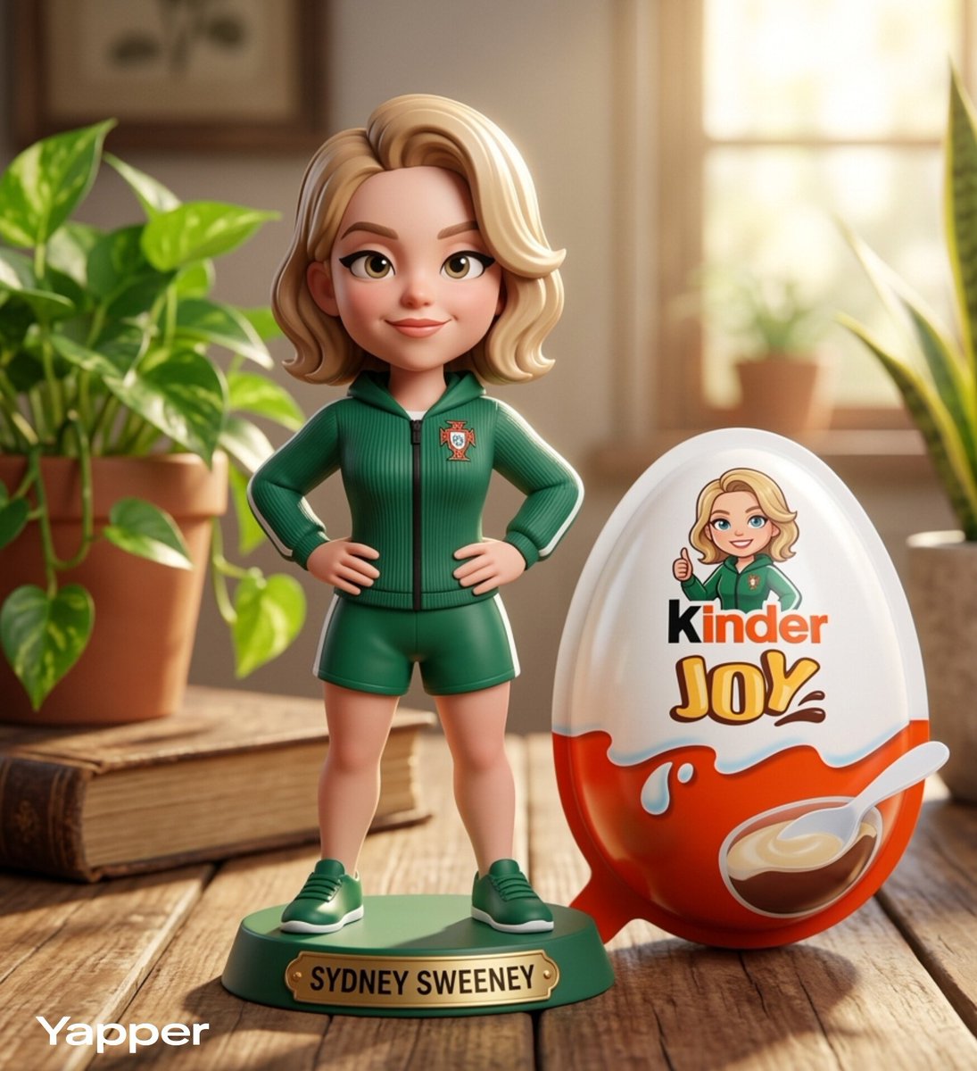 Pixar-style 3D Collectible Figurine Product Shot 2