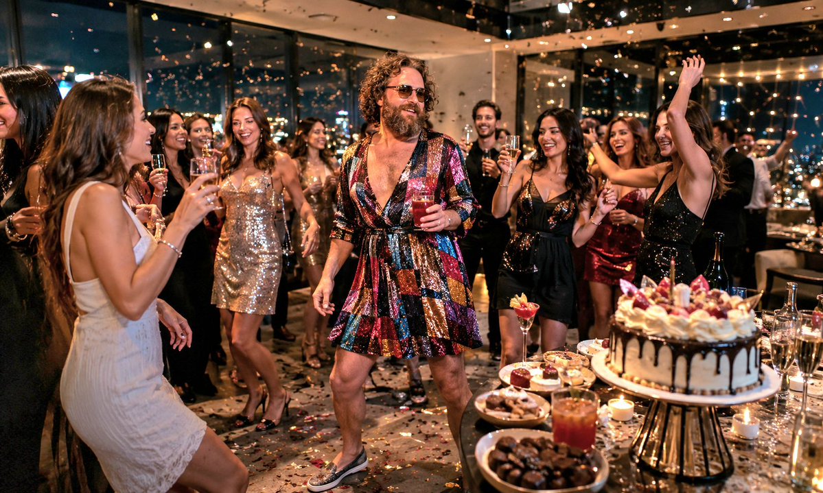 Luxury Penthouse Party Photograph 2