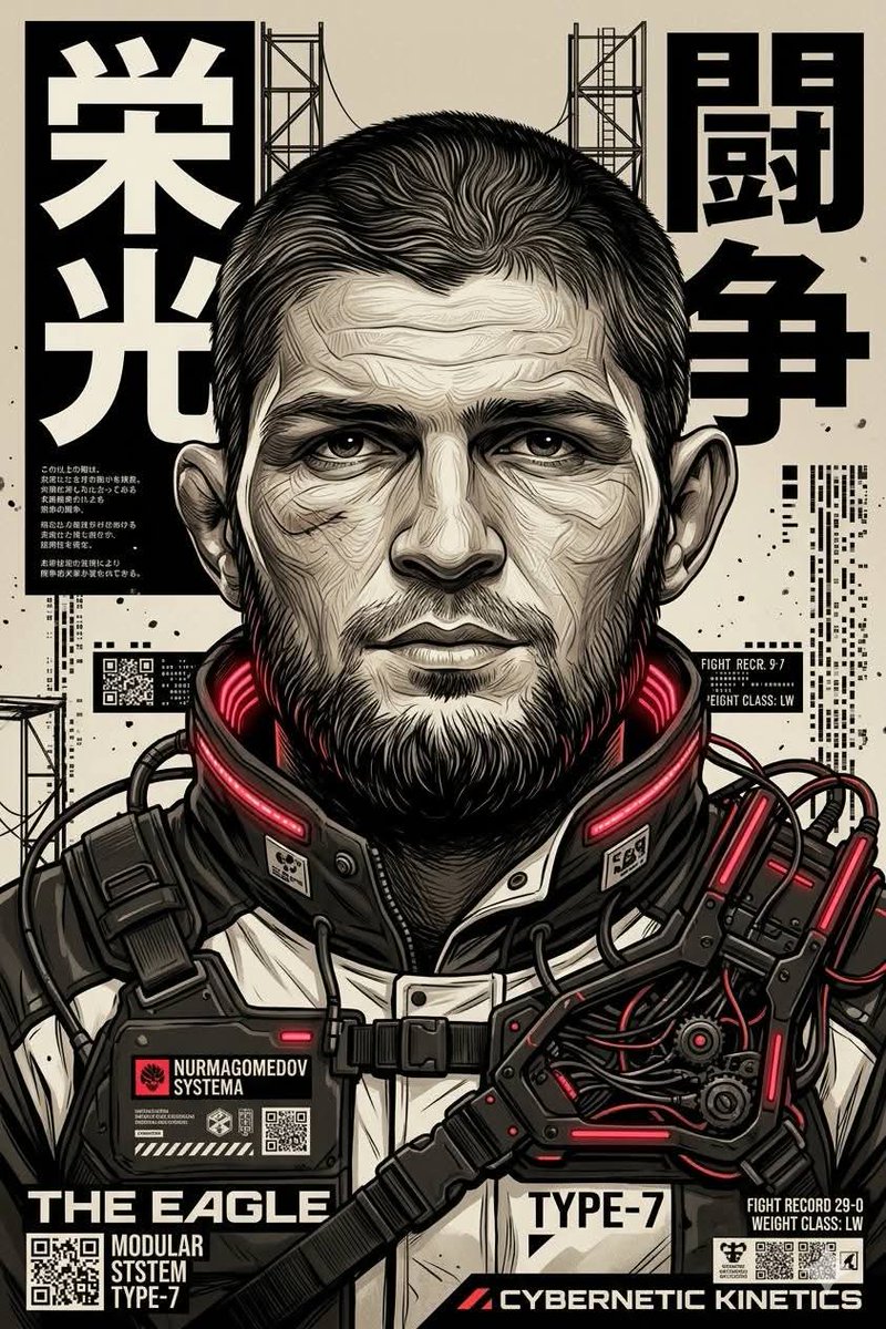 Futuristic Neo-Illustration Poster 2