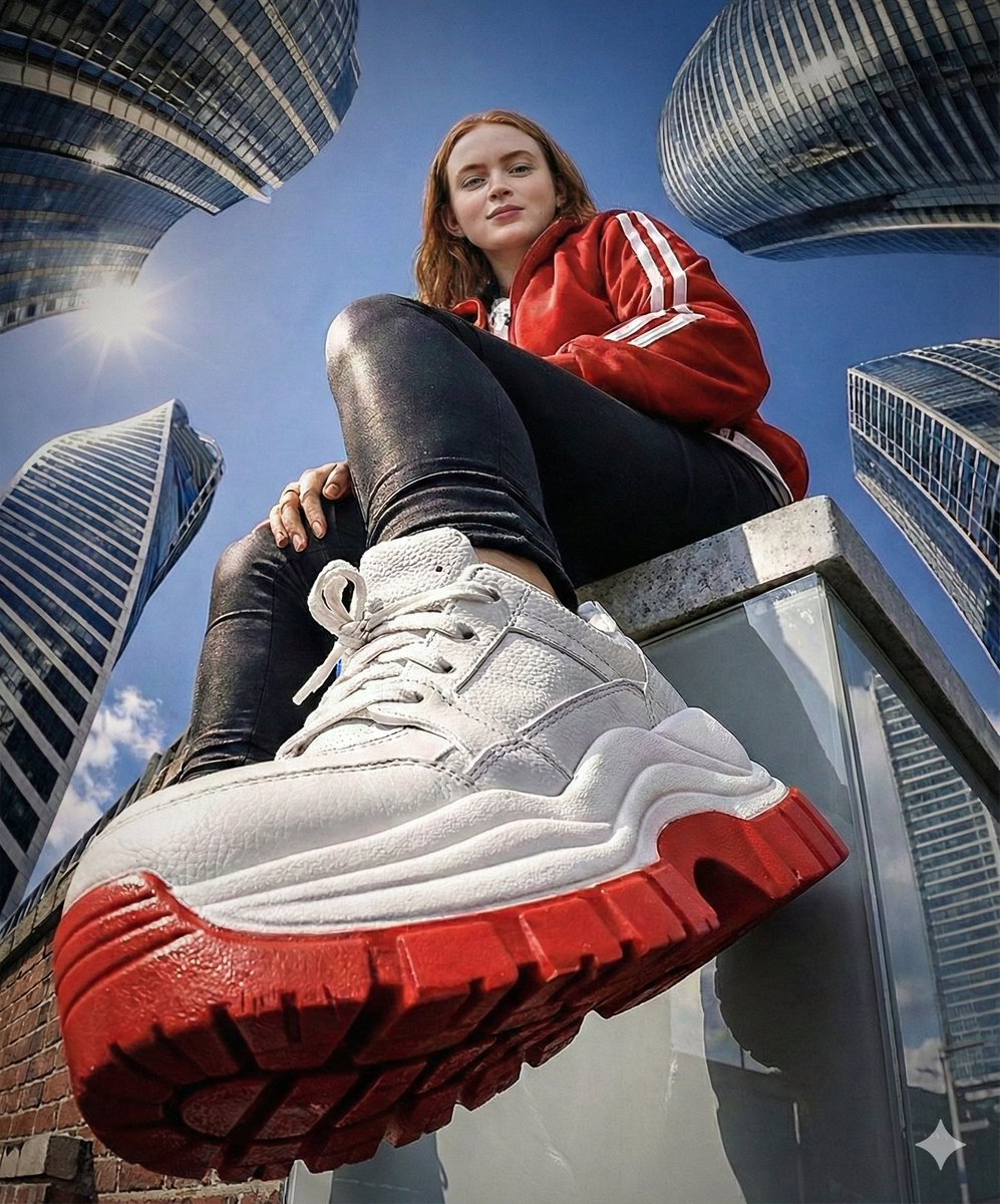 Urban Streetwear Photo with Extreme Fisheye Perspective 3