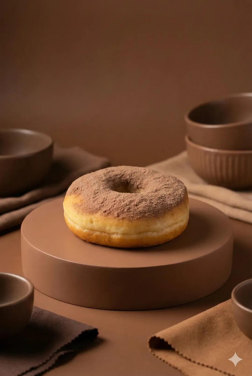 Vertical Studio Product Photography of a Chocolate Donut (3 Variations) (Duplicate) 3