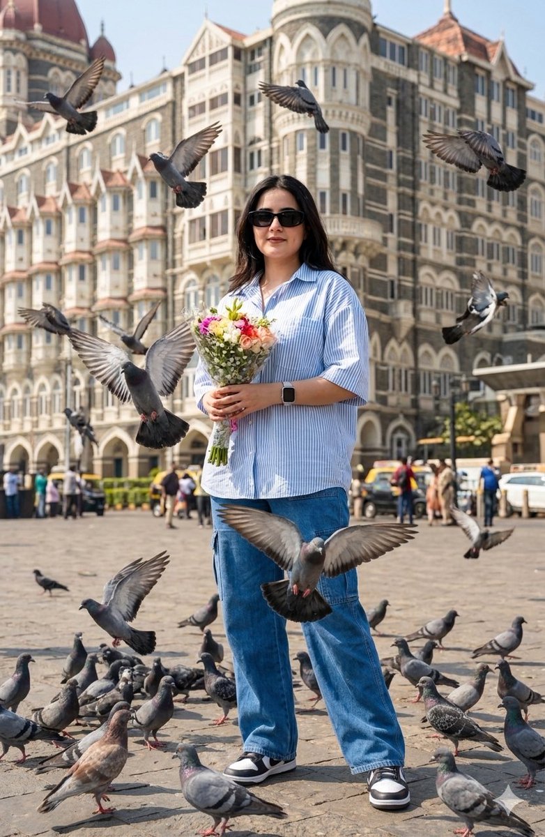 Mumbai Street Style Fashion Portrait 1