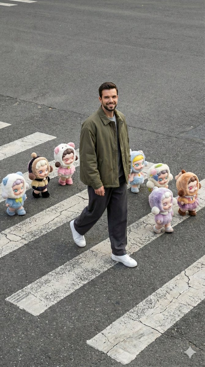 Hyper-Realistic Street Photography with Popmart Figures 2