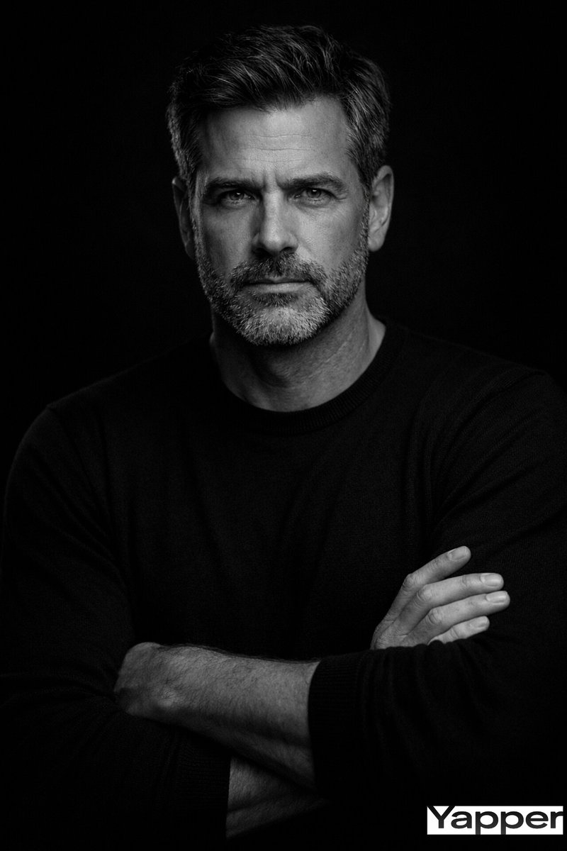 Fine-Art Cinematic Monochrome Studio Portrait Prompt (Reference Match) 3
