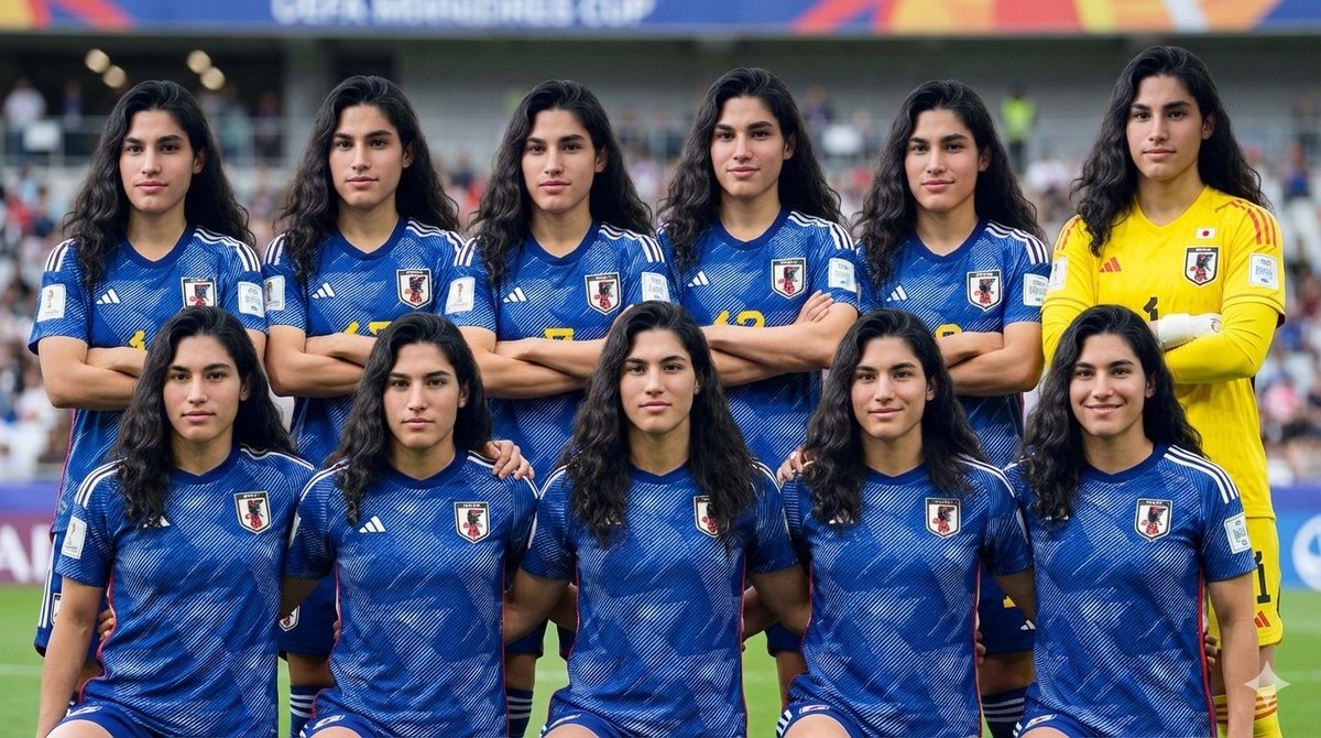 Character as Japan Soccer Representative 1