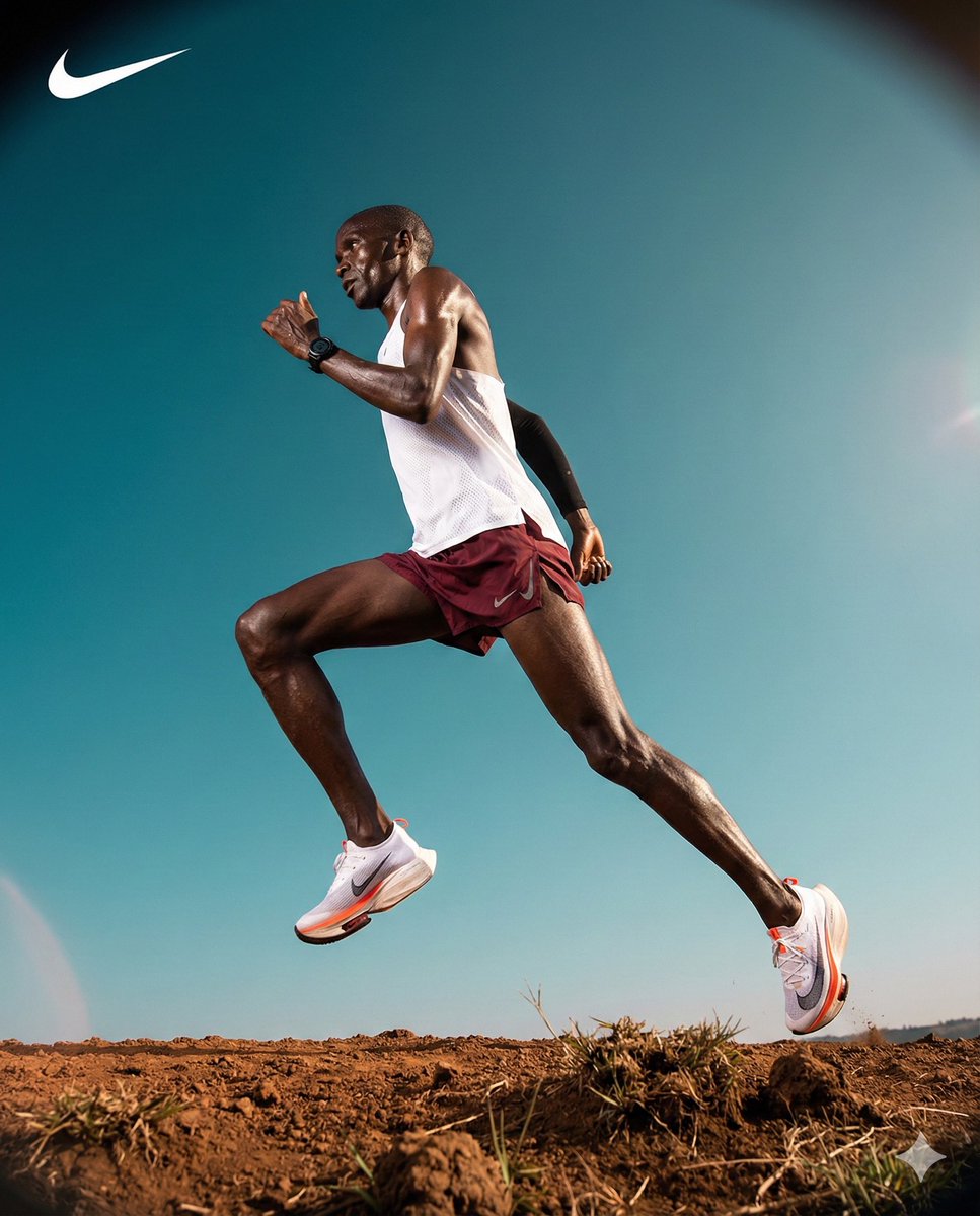High-Contrast Commercial Sports Photography of Runner 2