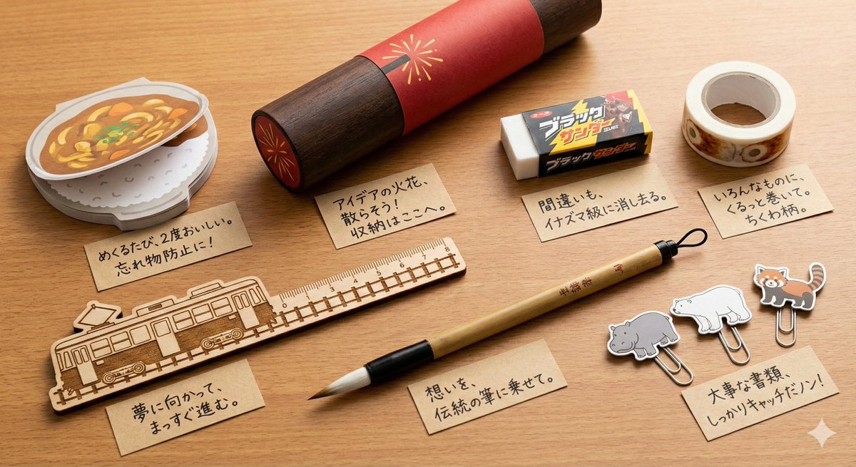 Conceptual Stationery Design Prompt for Toyohashi Specialties 1