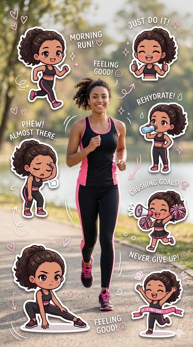 Fitness Journey Digital Collage 1