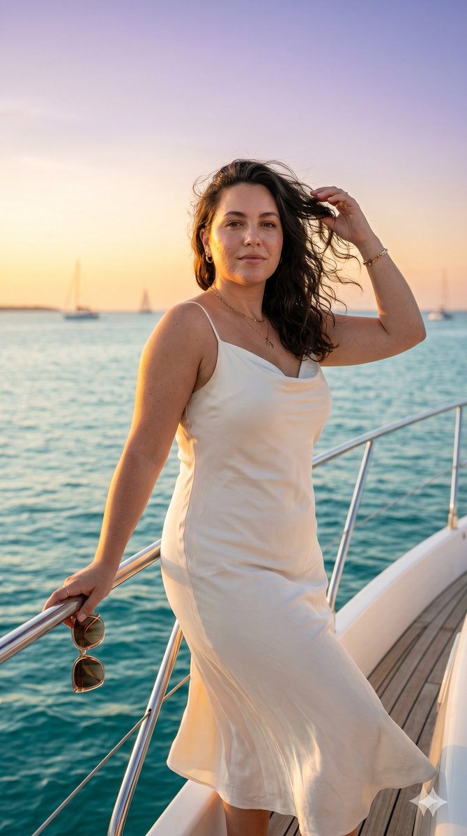 Luxury Yacht Fashion Portrait 2