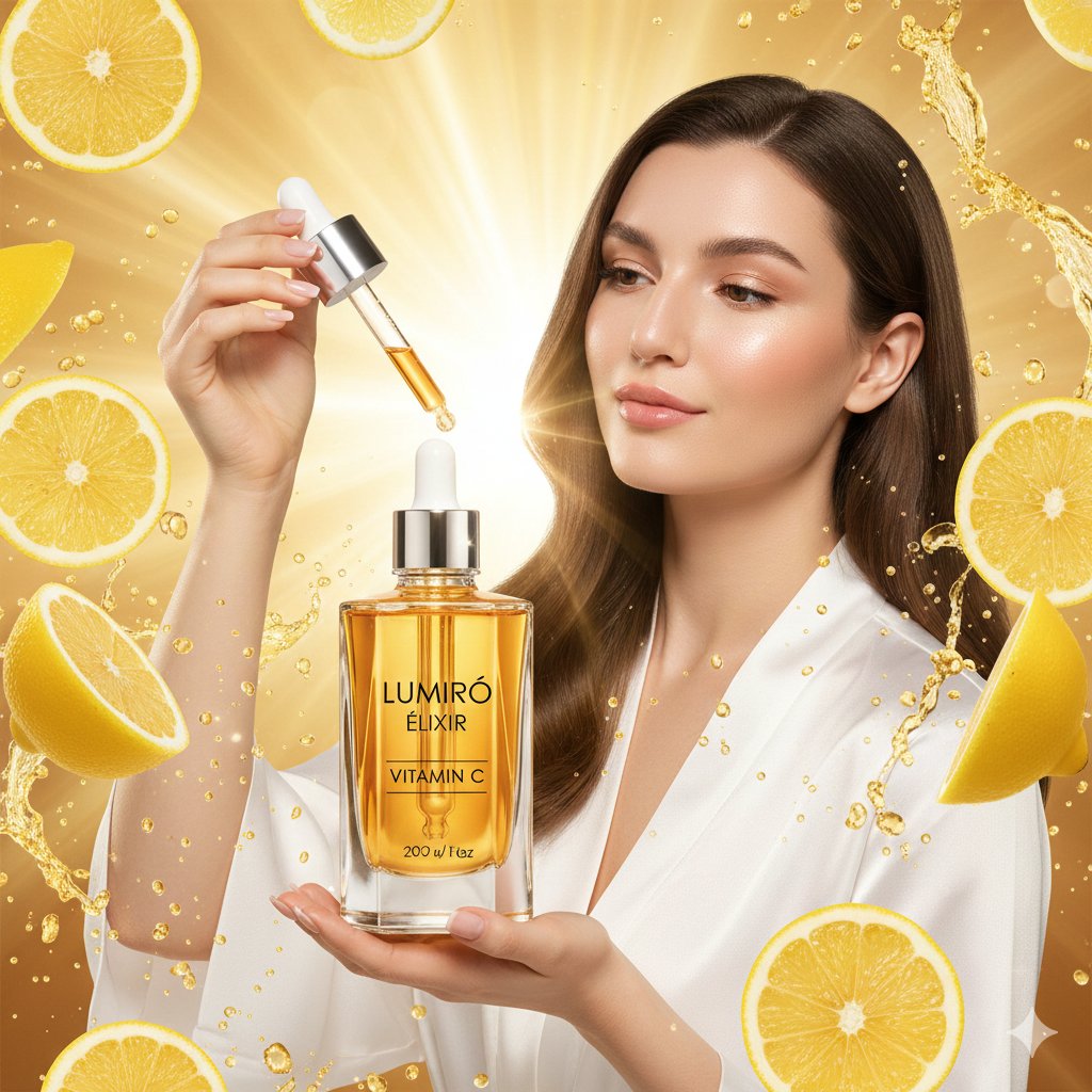 Hyper-realistic Luxury Skincare Product Photography 1