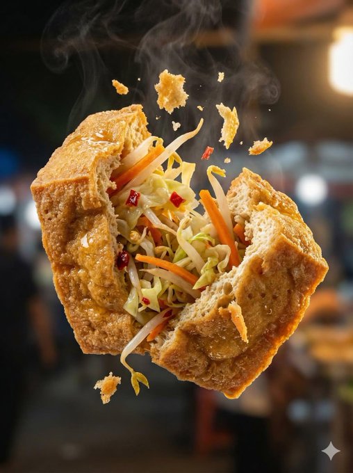 Ultra-Realistic Fried Snack Explosion Food Photography Prompt 3