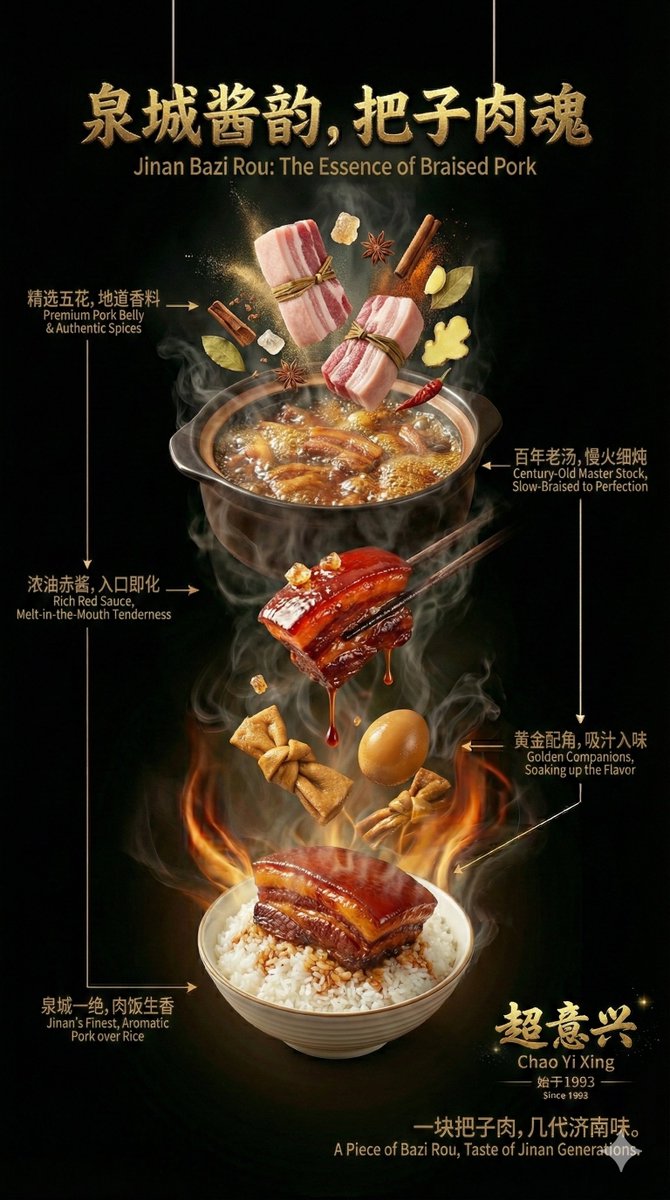 Advanced Commercial Food/Product Poster Template with Vertical Layering 3