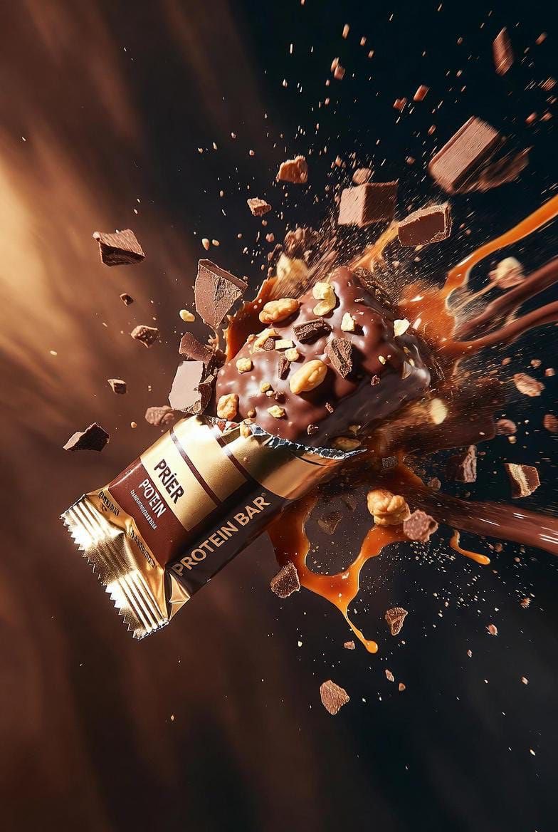 Ultra-cinematic Protein Bar Product Photography 2