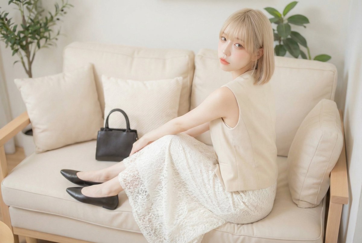 AI Fashion Prompt: Monochromatic Minimalist Utilitarian Style 5