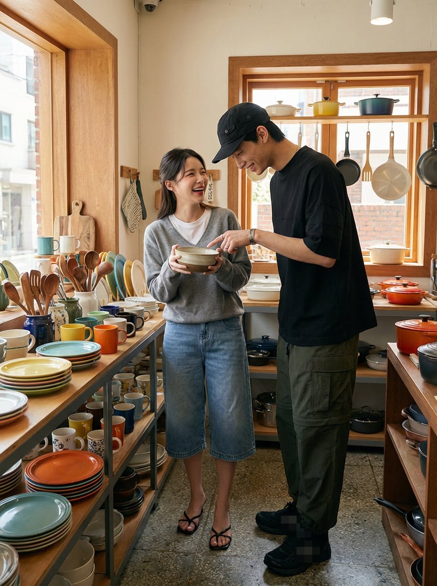 Shopping date scenario prompt 1