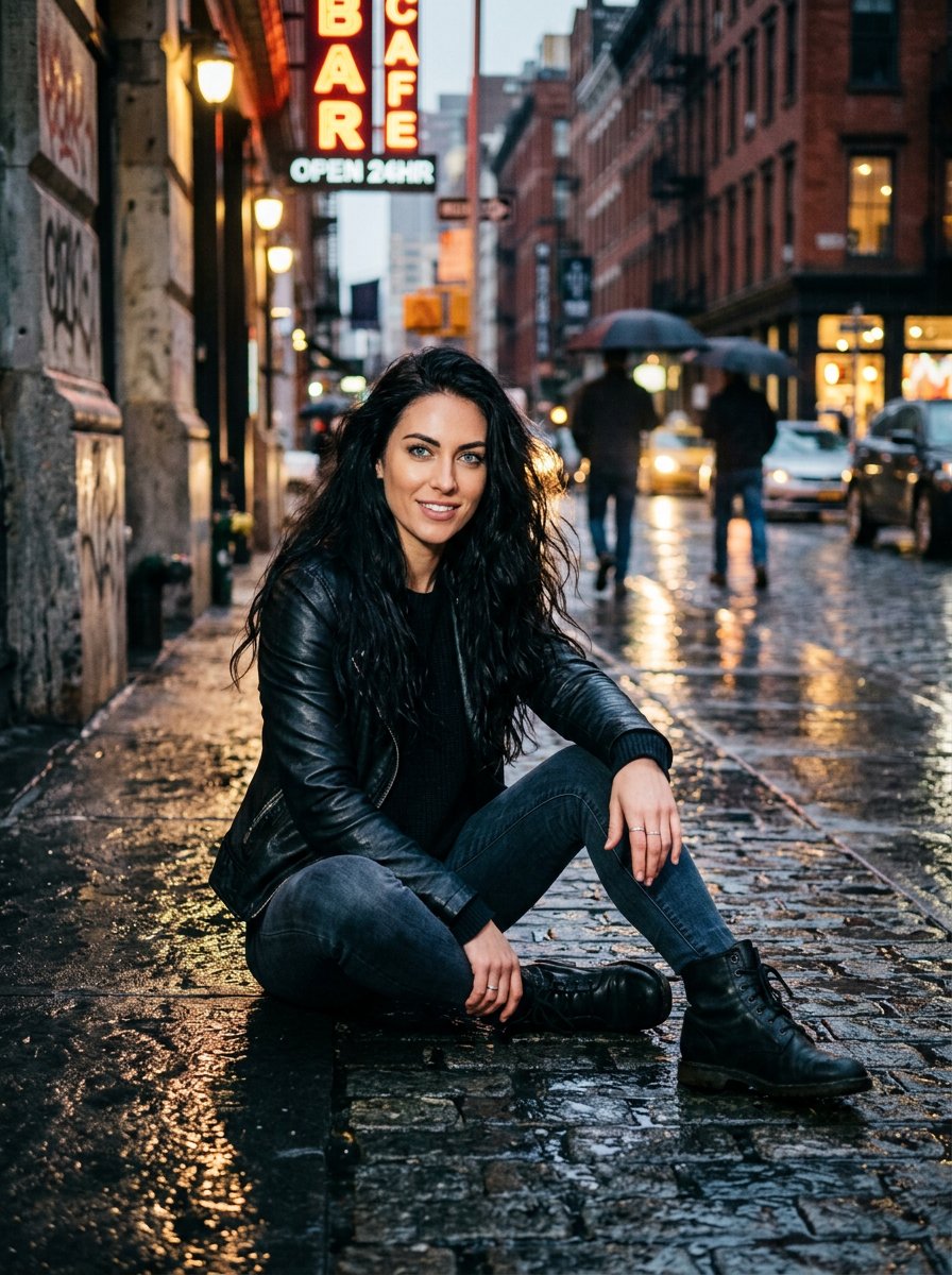 Confident Urban Street Portrait 1