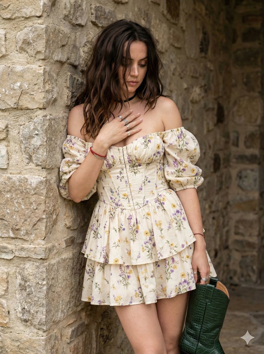 Bohemian Ana de Armas with Cowboy Boot 2