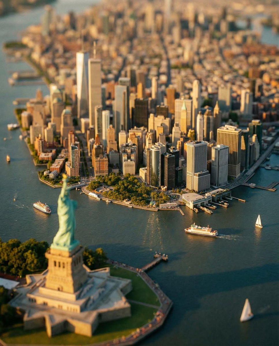 Tilt-Shift Tokyo Diorama at Sunset 3