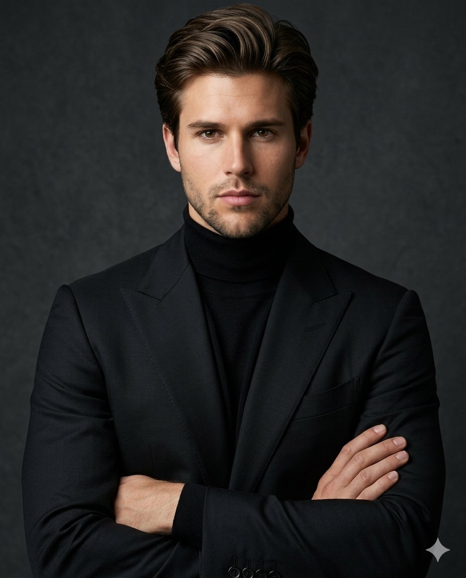 Luxury Editorial Identity Portrait 1