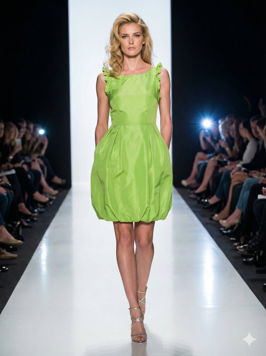 Model Walking Down Runway Prompt 2