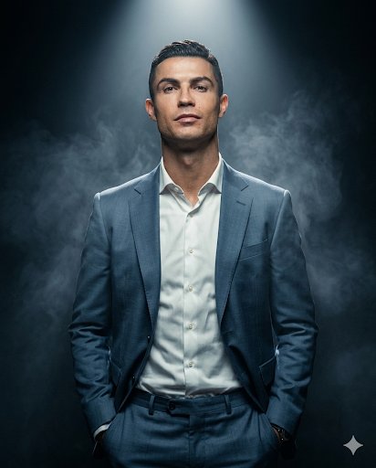 Confident Studio Suit Portrait 1