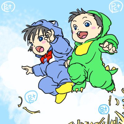 Chibi Godzilla Snowboarding 1
