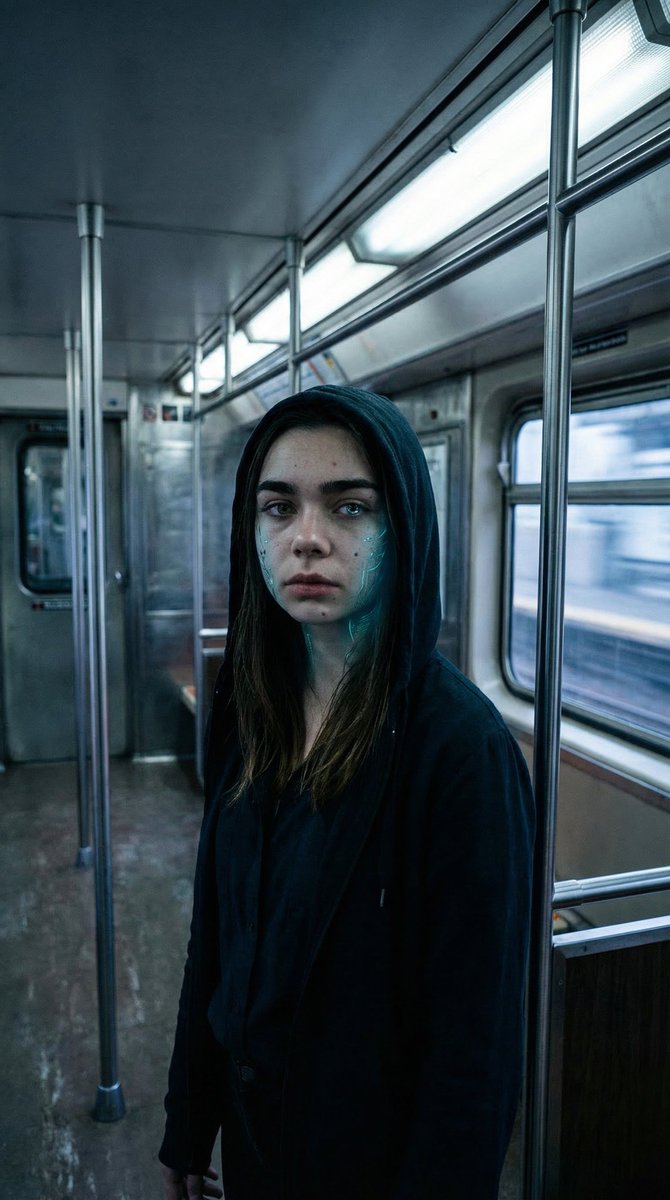 Subtle Cyborg Transformation in Subway 1