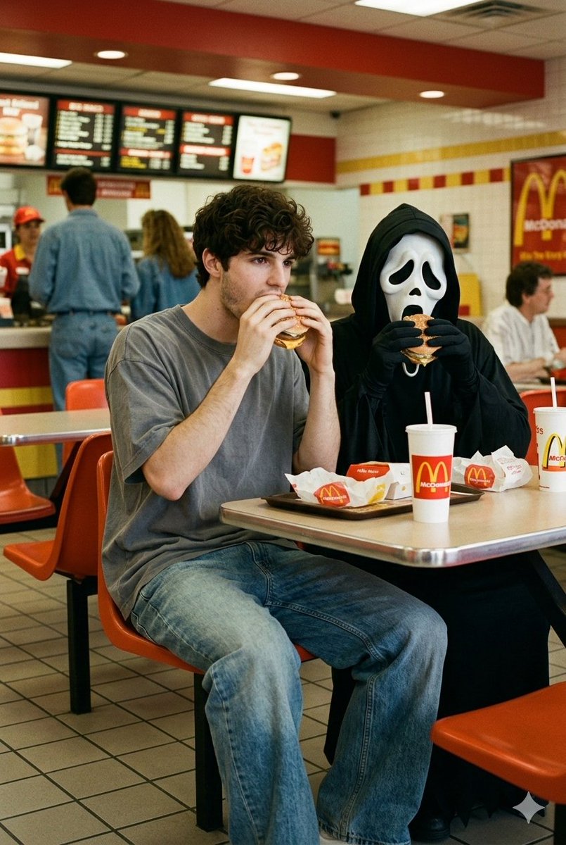 90s Horror McDonald's with Ghostface 1
