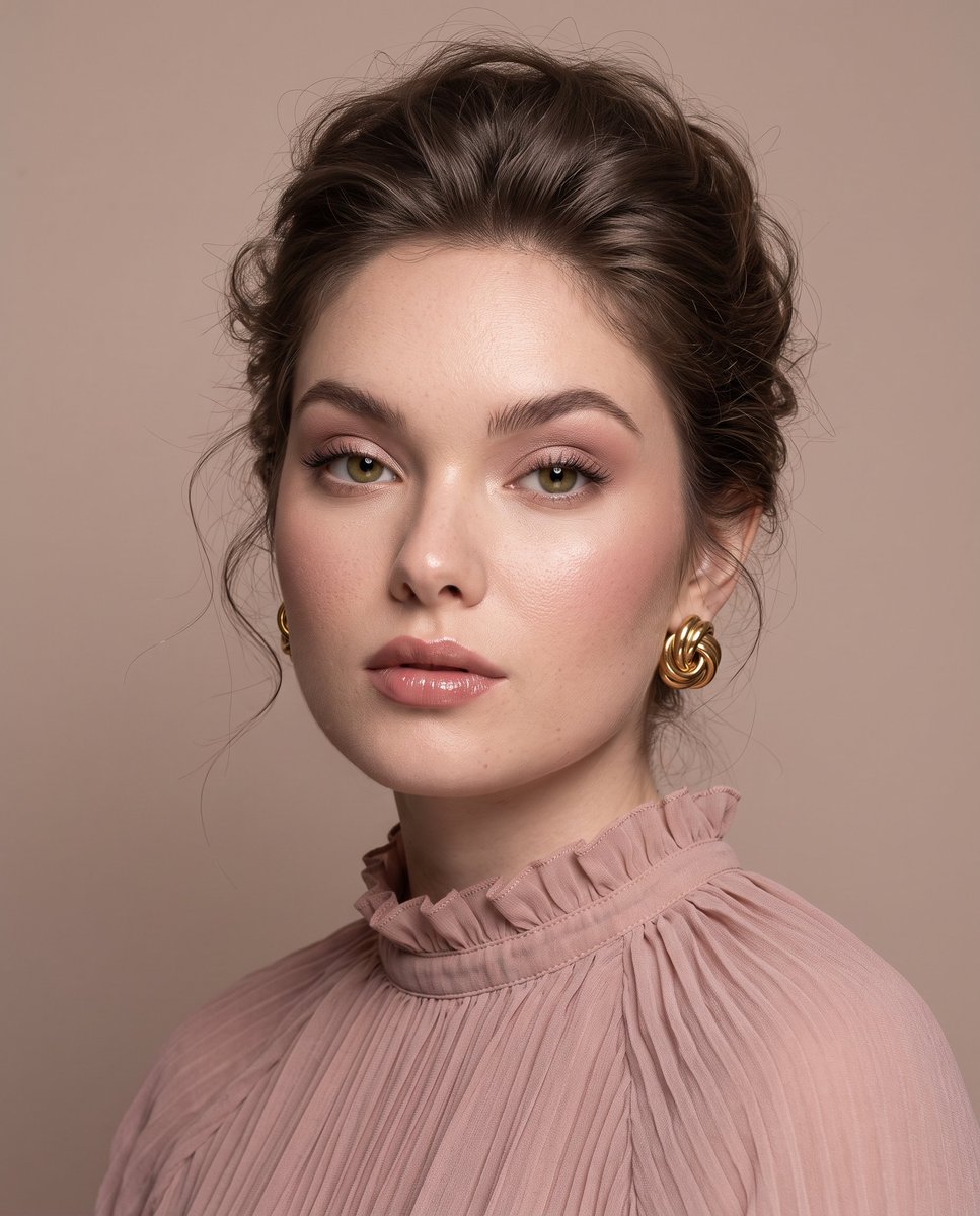 Vintage Coquette Beauty Portrait 1
