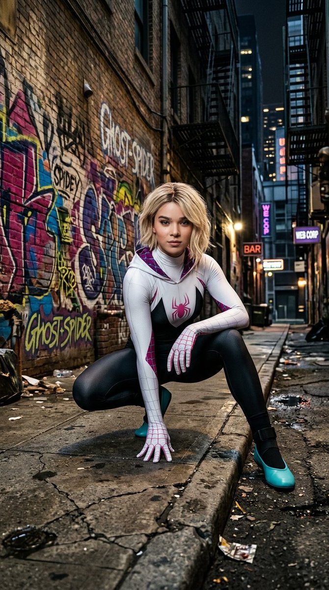 Editorial Ghost-Spider Urban Portrait 1