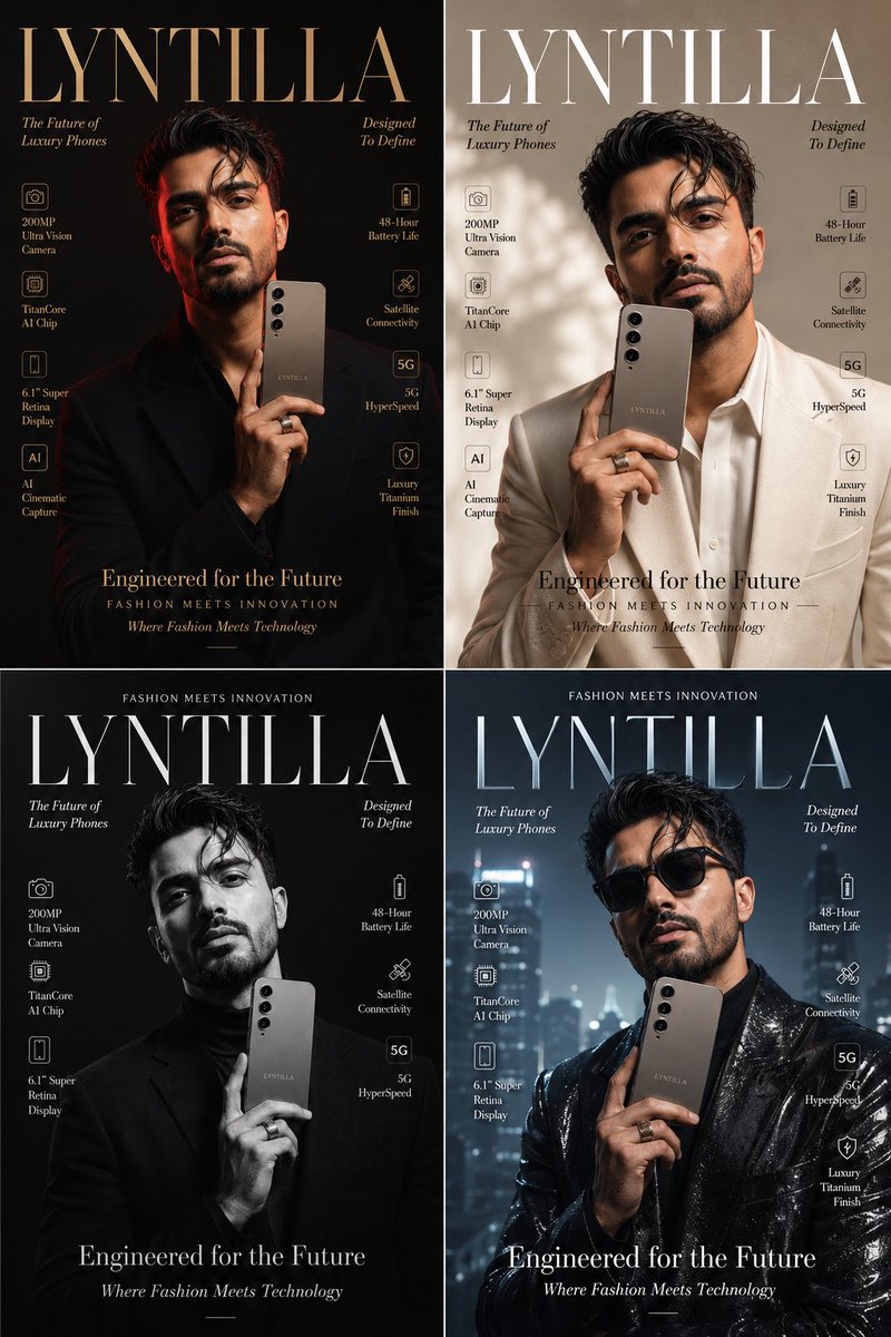 Luxury Fashion Tech Magazine Cover 1