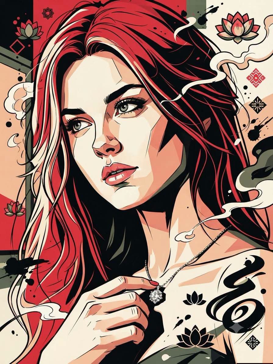 Neo-Retro Vector Illustration Poster 1