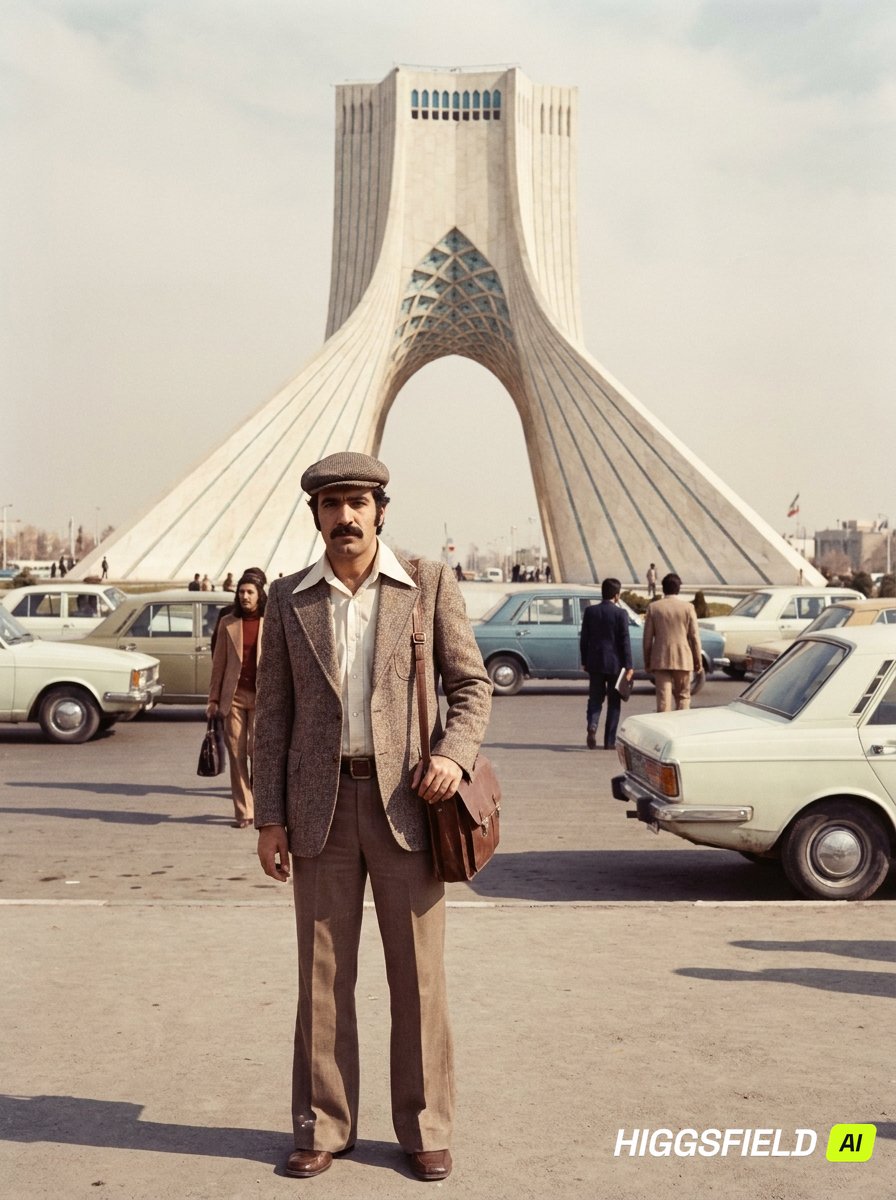 Classic Man at Azadi Square 1